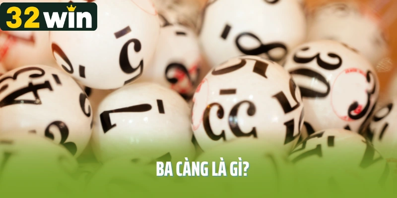 Ba Càng Là Gì? Bí Kíp Giúp Bạn Cá Cược Hay Như Cao Thủ