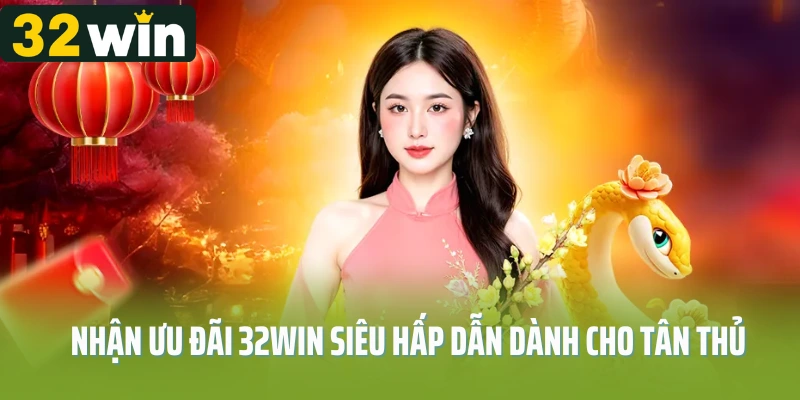 Nhận ưu đãi 32Win siêu hấp dẫn dành cho tân thủ