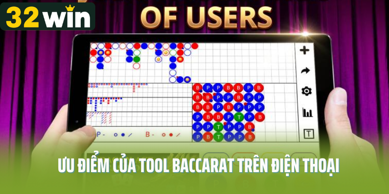 Ưu điểm vượt trội của tool baccarat trên điện thoại