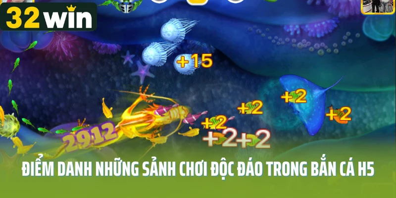 Điểm danh những sảnh chơi độc đáo trong bắn cá H5