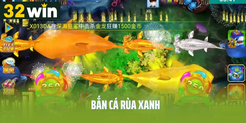 Bắn Cá Rùa Xanh – Săn Kho Báu Biển Sâu, Trúng Thưởng Mỗi Phát Bắn!