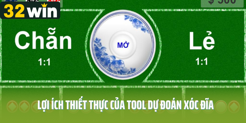 Lợi ích thiết thực của tool dự đoán xóc đĩa